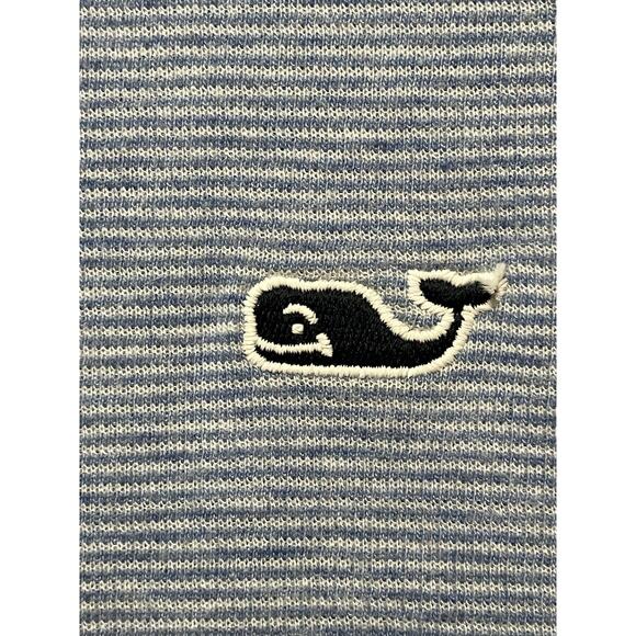 Vineyard Vines Shirt Men’s Sz 3XB Light Blue Breaker Saltwater 1/4 Zip Pullover - Picture 4 of 10